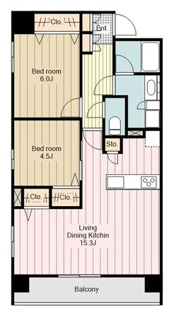 ラグゼナ八王子横山町の物件間取画像